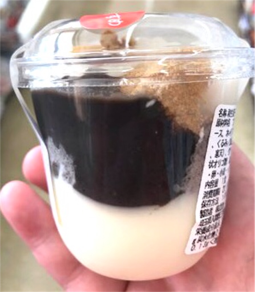 セブンイレブン　黒ごまと豆乳ブラマンジェパフェ　カロリー　新商品　口コミ　レビュー　実食　ブログ