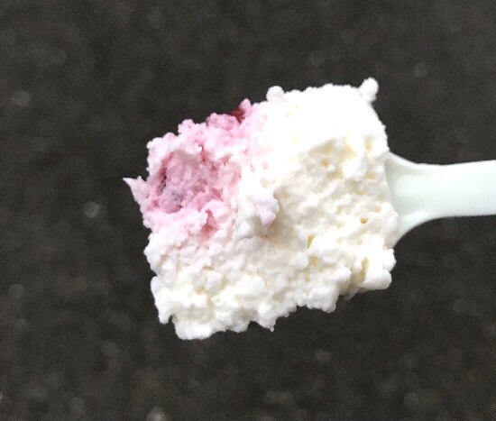 ふわっふわチーズ(ベリベリーソース) ローソン ウチカフェ カロリー 実食 レビュー 口コミ ブログ