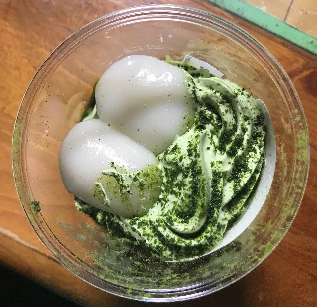 お抹茶白玉パフェ ローソン LAWSON ウチカフェ カロリー 実食 レビュー 口コミ