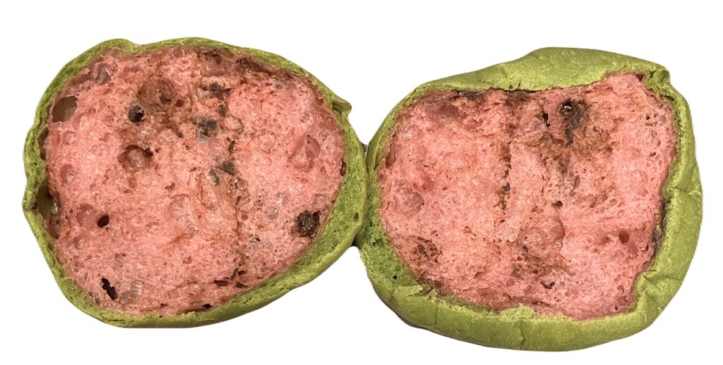 seven-eleven-sweets-water-melon-buns-side