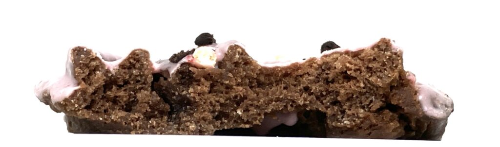 familymart-sweet-pink-black-thunder-cookie-donut-strawberry-eating 